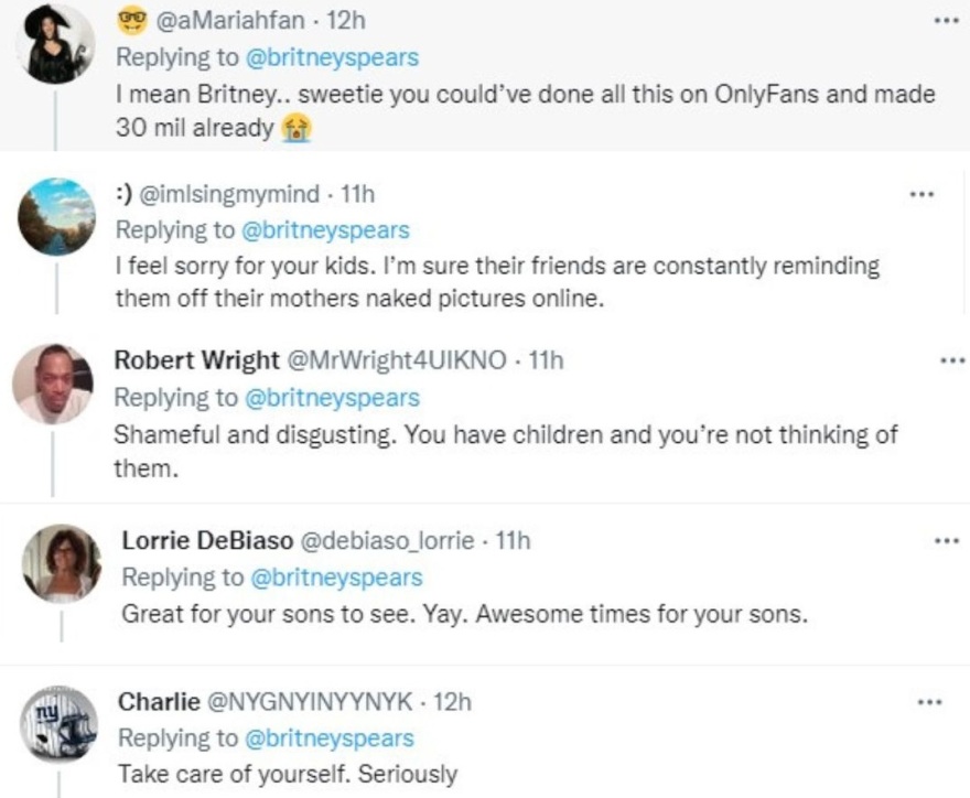 Μπρίτνεϊ Σπίαρς: Αντιδράσεις για την ολόγυμνη φωτογραφία της - «Επιτέλους σταμάτα» της γράφουν 