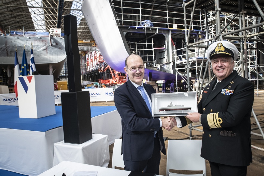 Γαλλία: Ξεκίνησε η συναρμολόγηση της πρώτης φρεγάτας Belh@rra του Πολεμικού Ναυτικού