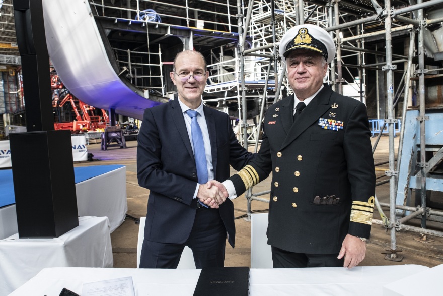 Γαλλία: Ξεκίνησε η συναρμολόγηση της πρώτης φρεγάτας Belh@rra του Πολεμικού Ναυτικού