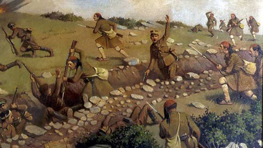 Ο θρίαμβος των Ελλήνων επί των Τούρκων στη μάχη του Σαραντάπορου το 1912