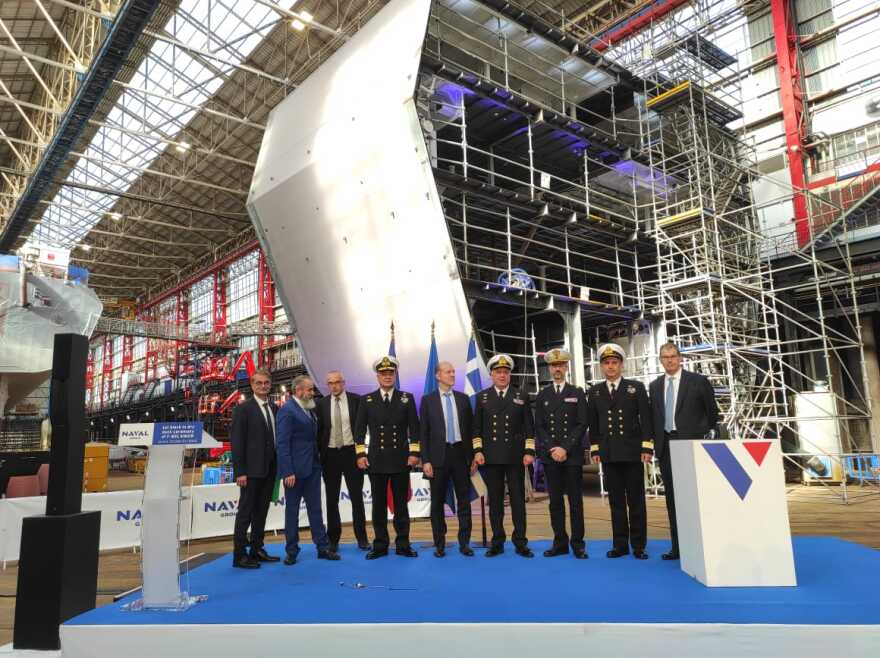 Πολεμικό Ναυτικό: Στη Γαλλία βρέθηκε ο Α/ΓΕΝ - Επέβλεψε τη ναυπήγηση της πρώτης Belharra