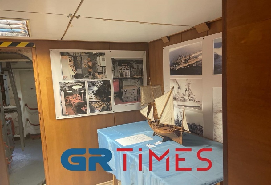 Θεσσαλονίκη: Ρεκόρ επισκεψιμότητας για το ιστορικό αντιτορπιλικό «Βέλος» - 3.000 επισκέπτες σε πέντε μέρες!