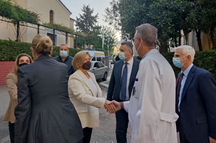 Μίνα Γκάγκα: Το υπουργείο Υγείας στηρίζει το νοσοκομείο «Άγιος Σάββας» στη μάχη κατά του καρκίνου