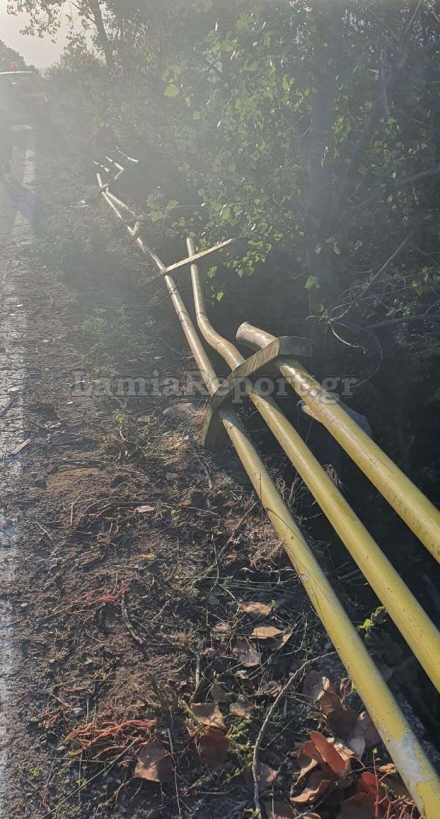 Φθιώτιδα: Νεκρός 38χρονος που έπεσε από γεφύρι με το αυτοκίνητό του ενώ επέστρεφε σπίτι του