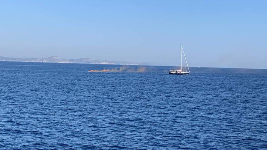 Ασκηση διάσωσης ναυαγών από Ελληνική Ακτοφυλακή και Frontex ανοιχτά της Ρόδου