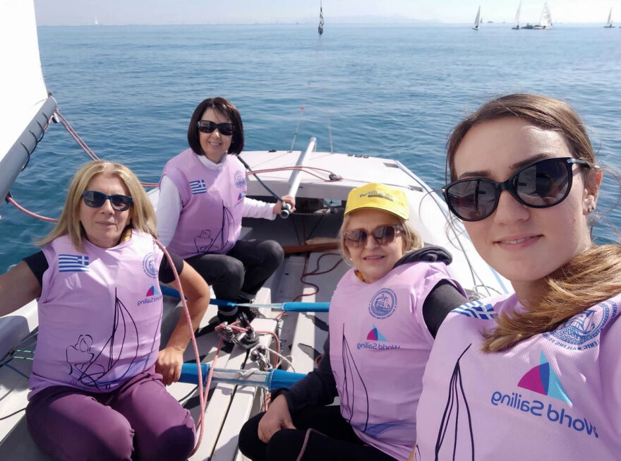 Με επιτυχία στέφτηκε η δράση «Η ιστιοπλοΐα είναι γένους θηλυκού»