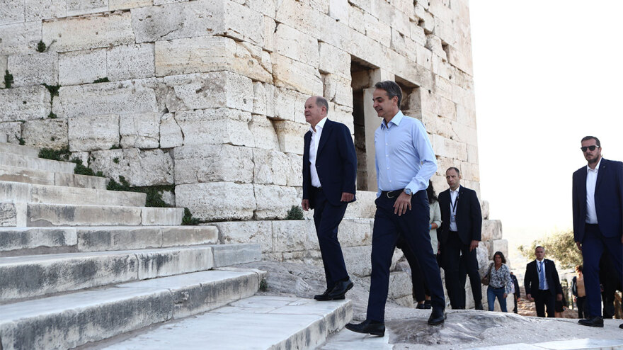 Ενόχληση των τουρκικών ΜΜΕ για τη συνάντηση Μητσοτάκη-Σολτς - «Η Ελλάδα παίζει με τη φωτιά»