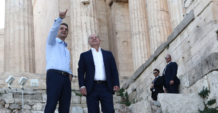 Ενόχληση των τουρκικών ΜΜΕ για τη συνάντηση Μητσοτάκη-Σολτς - «Η Ελλάδα παίζει με τη φωτιά»