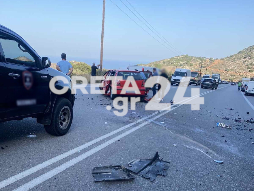 Κρήτη: Σοβαρό τροχαίο στο Μπαλί - Νεκρή μία γυναίκα, στο νοσοκομείο ένα μωρό