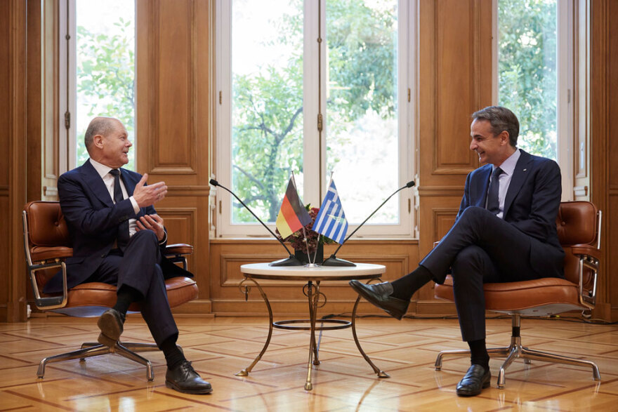 Κυριάκος Μητσοτάκης-Όλαφ Σολτς: Τι αποφάσισαν για ελληνοτουρκικά, επενδύσεις, προσφυγικό