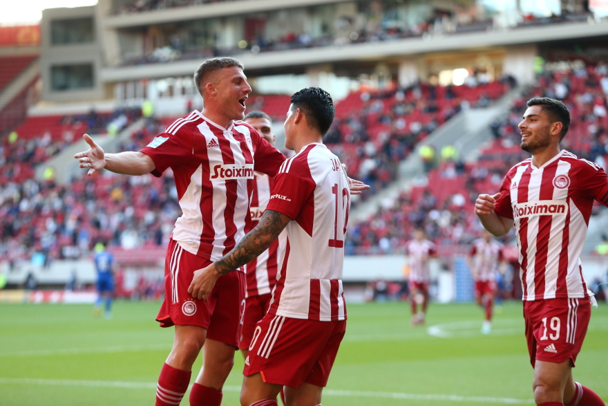 Super League 1, Ολυμπιακός-Λαμία 2-0: Επαγγελματική νίκη πριν τον Παναθηναϊκό - Δείτε τα γκολ 
