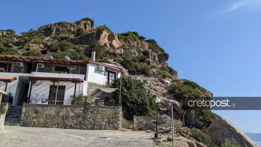 Κρήτη: Δεκάδων τόνων ο βράχος που καταπλάκωσε το δωμάτιο και σκότωσε τη 45χρονη - «Κινδυνεύει όλος ο οικισμός»
