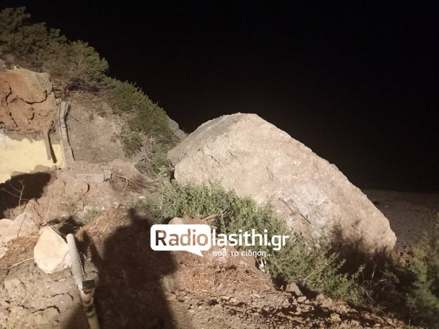 Κρήτη: Βράχος καταπλάκωσε ενοικιαζόμενα δωμάτια - Σκοτώθηκε μητέρα, σώθηκαν πατέρας και παιδί