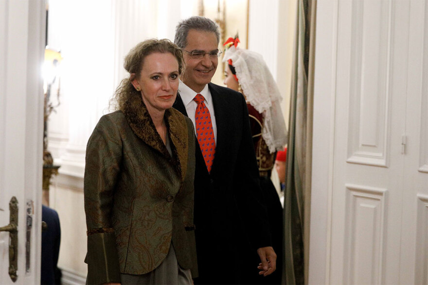 Όλα όσα έγιναν στο δείπνο προς τιμήν του βασιλικού ζεύγους της Ολλανδίας στο Προεδρικό - Δείτε φωτογραφίες 