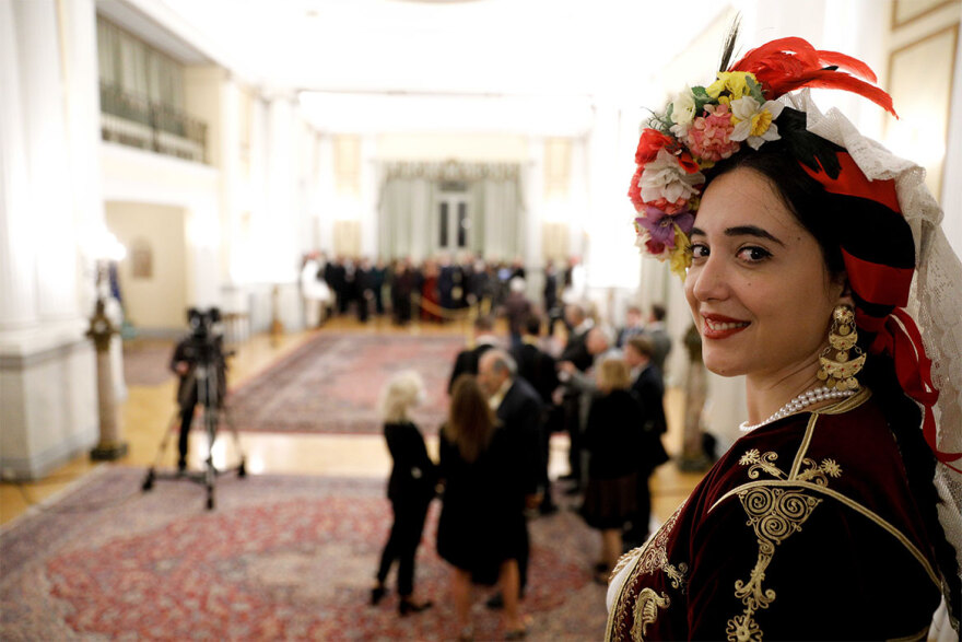 Όλα όσα έγιναν στο δείπνο προς τιμήν του βασιλικού ζεύγους της Ολλανδίας στο Προεδρικό - Δείτε φωτογραφίες 