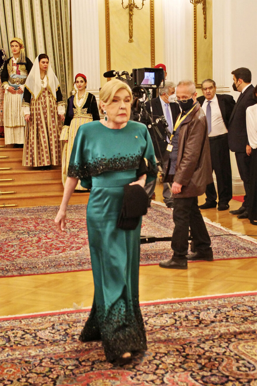 Όλα όσα έγιναν στο δείπνο προς τιμήν του βασιλικού ζεύγους της Ολλανδίας στο Προεδρικό - Δείτε φωτογραφίες 