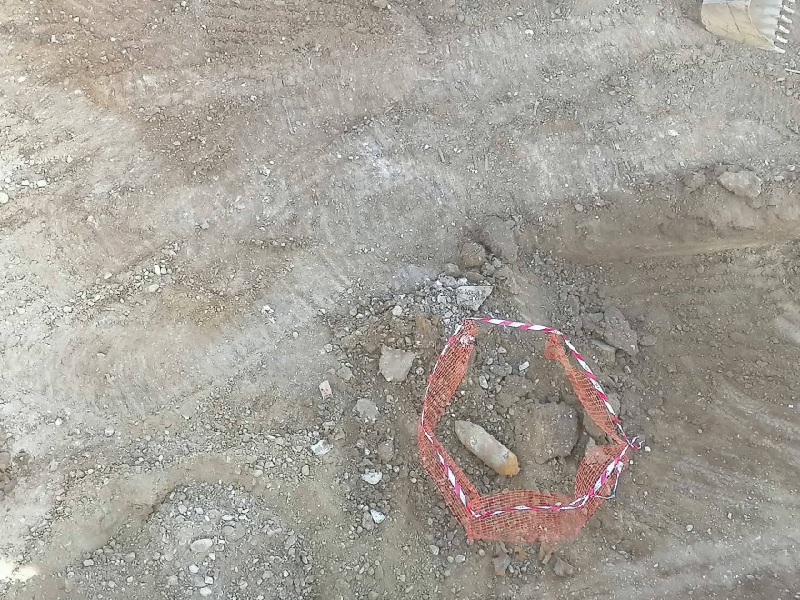 Γρεβενά: Εντοπίστηκε οβίδα από τον Α' Παγκόσμιο σε υπό ανέγερση οικοδομή