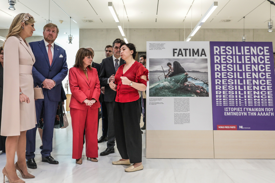 Βασιλικό ζεύγος Ολλανδίας: Έδωσε το παρών σε συζήτηση για την καταπολέμηση της οικογενειακής βίας στο ΚΠΣΙΝ