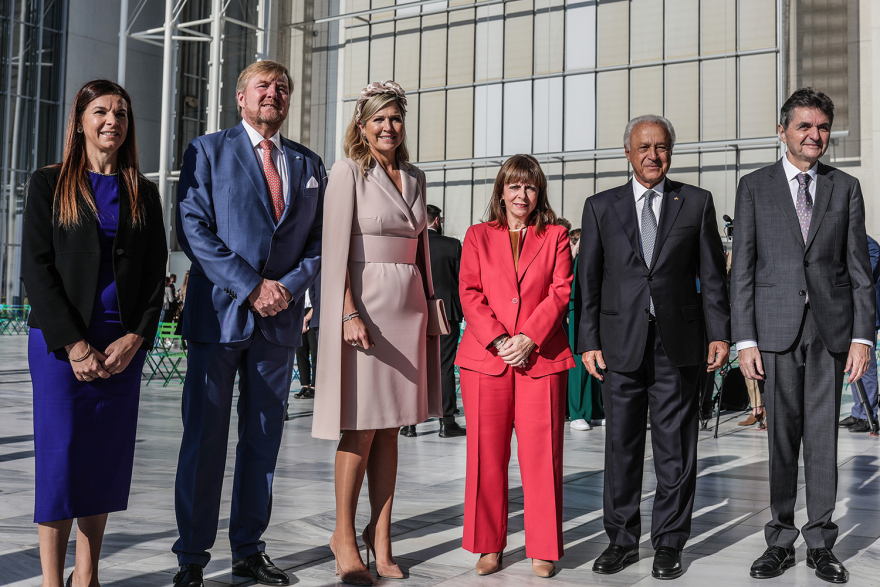 Βασιλικό ζεύγος Ολλανδίας: Έδωσε το παρών σε συζήτηση για την καταπολέμηση της οικογενειακής βίας στο ΚΠΣΙΝ