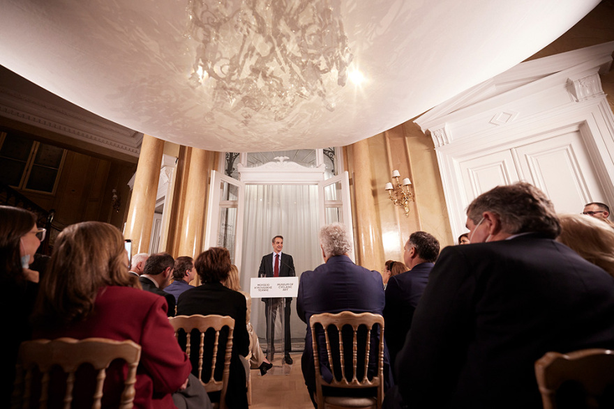 Στο Μουσείο Κυκλαδικής Τέχνης ο Μητσοτάκης για τη συλλογή Stern: Δέσμευση η διεκδίκηση της κληρονομιάς μας