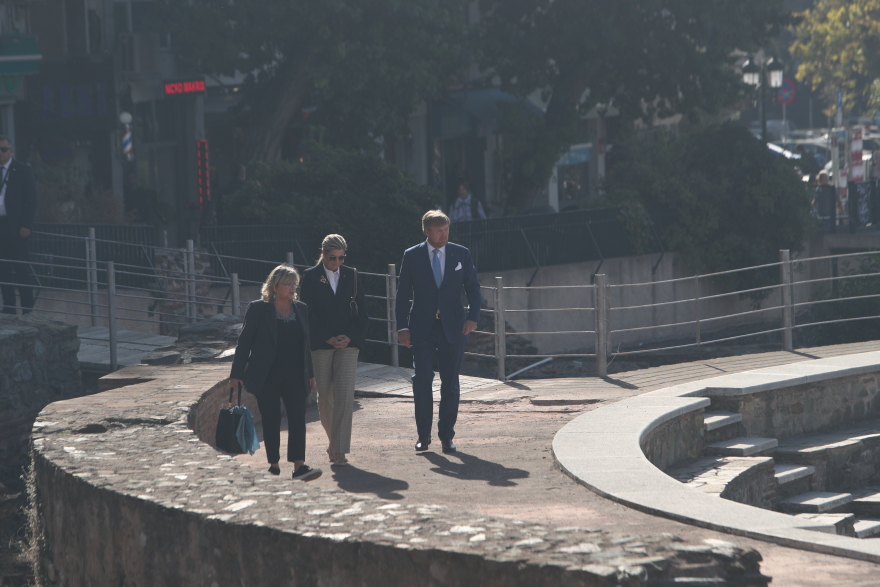 Θεσσαλονίκη: Το βασιλικό ζεύγος της Ολλανδίας κάνει ποδήλατο στη λεωφόρο Νίκης - Δείτε βίντεο