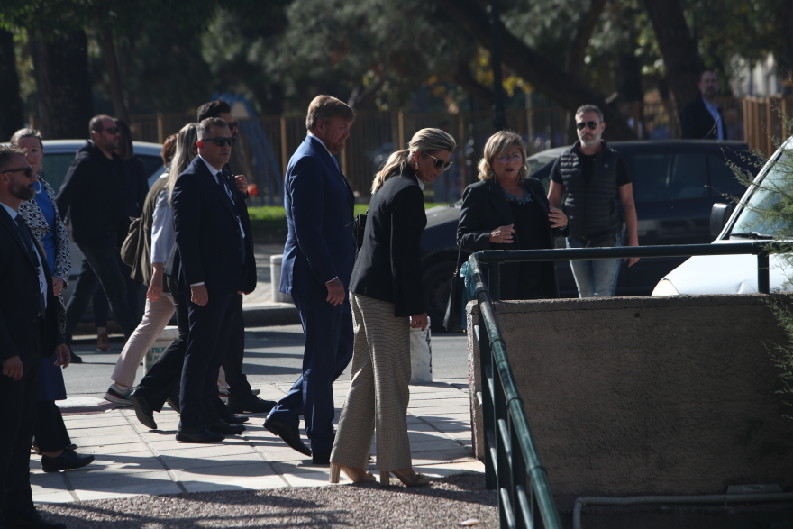 Θεσσαλονίκη: Το βασιλικό ζεύγος της Ολλανδίας κάνει ποδήλατο στη λεωφόρο Νίκης - Δείτε βίντεο