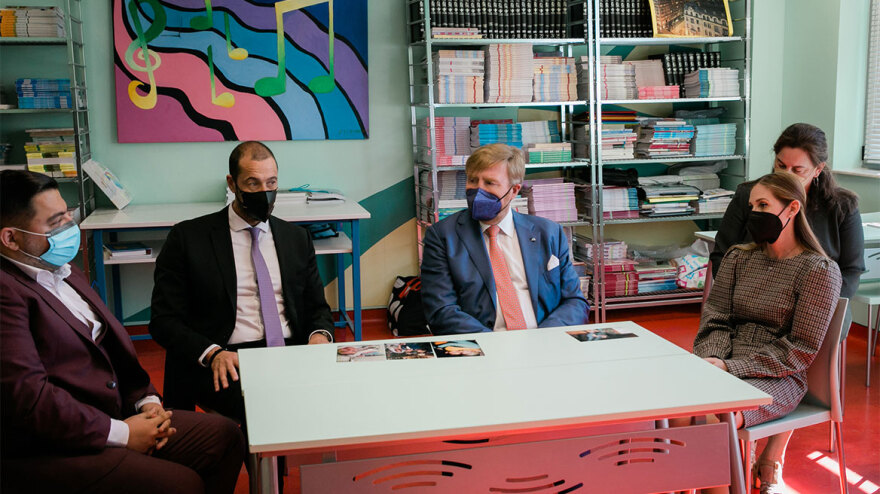  Στην Ογκολογική Μονάδα Παίδων «Μαριάννα Β. Βαρδινογιάννη – ΕΛΠΙΔΑ» το βασιλικό ζεύγος της Ολλανδίας