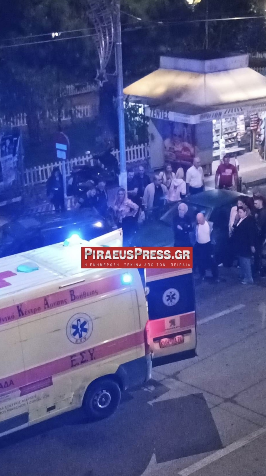 Τροχαίο με τραυματία και εγκατάλειψη στο κέντρο του Πειραιά