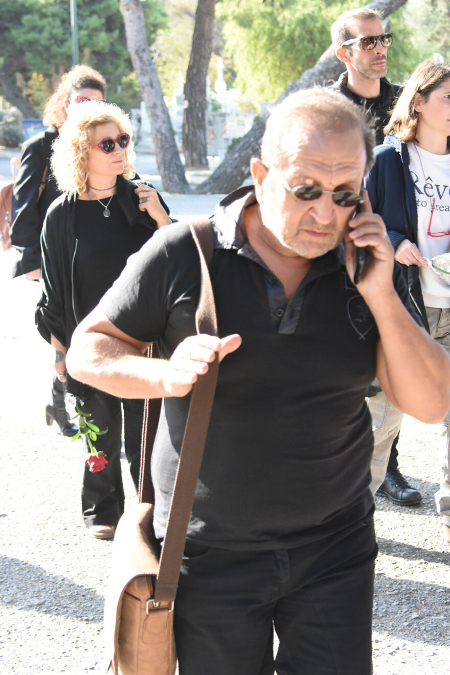 Ηλίας Ζερβός: Θλίψη και συγκίνηση στην κηδεία του ηθοποιού