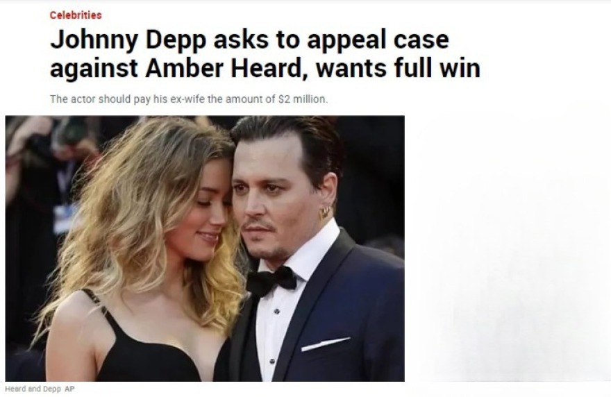 Τζόνι Ντεπ: Ο ηθοποιός ζητάει πλήρη δικαίωση και αρνείται να δώσει στην Άμπερ Χερντ χρήματα