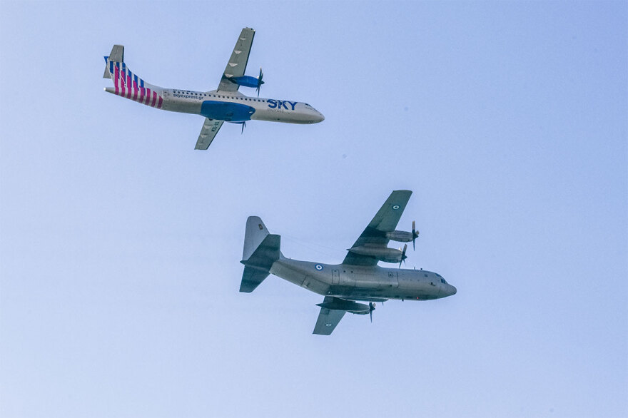 Πολεμική Αεροπορία: «Μολών λαβέ ακόμα και τη νύχτα» το νέο μήνυμα πιλότου της ομάδας Ζευς