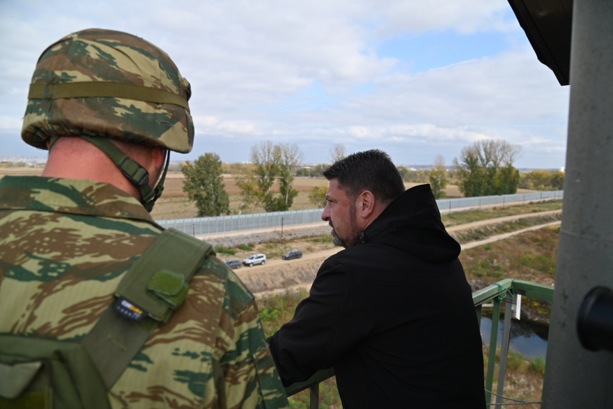 Χαρδαλιάς από τον Έβρο: Τα σύνορά μας είναι απροσπέλαστα