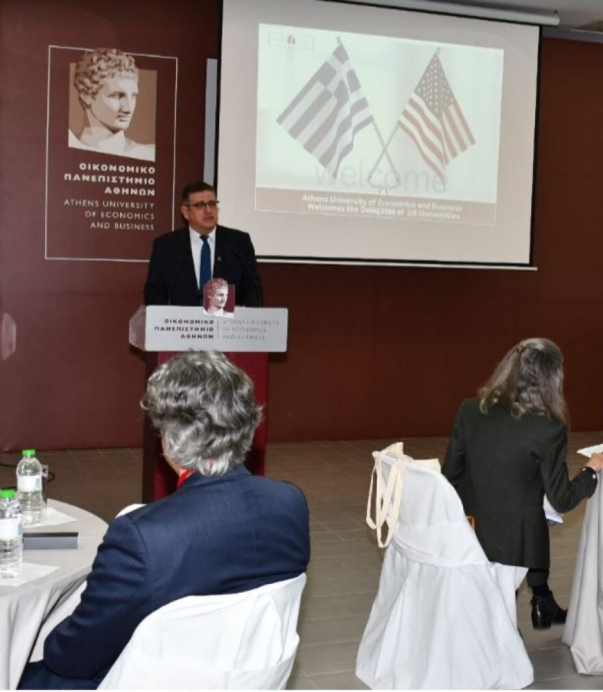 ΟΠΑ: Αντιπροσωπεία 16 κορυφαίων Πανεπιστημίων των ΗΠΑ επισκέφθηκε το Οικονομικό Πανεπιστήμιο Αθηνών