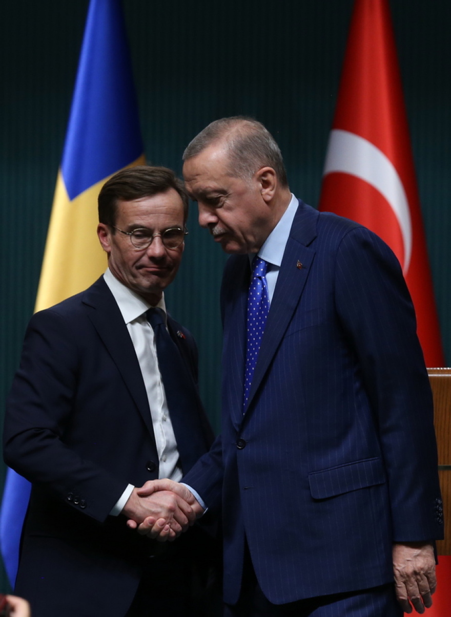 Άκαρπη και η νέα συνάντηση Ερντογάν - Κρίστερσον για την ένταξη της Σουηδίας στο ΝΑΤΟ
