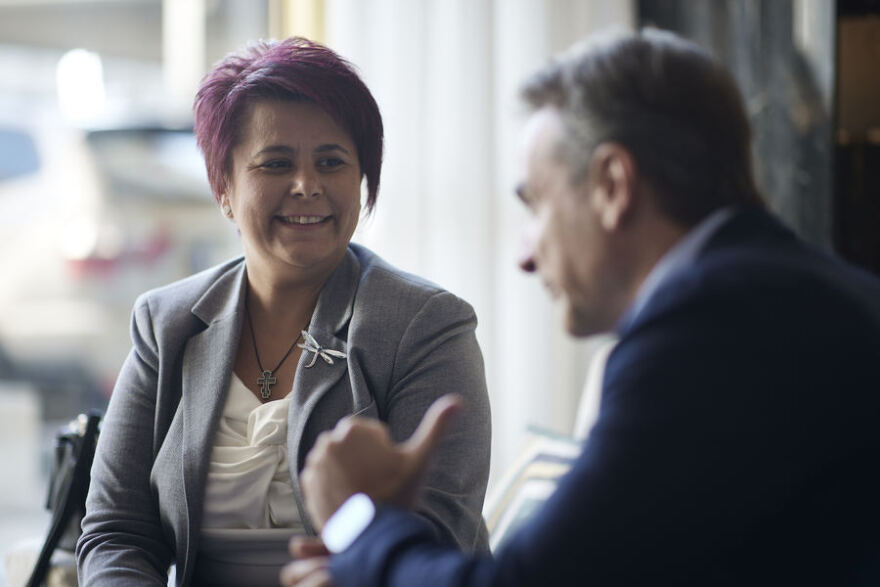 Μητσοτάκης: Η συνάντησή του με αγρότισσα από την Πέλλα που έγινε διάσημη στο TikTok