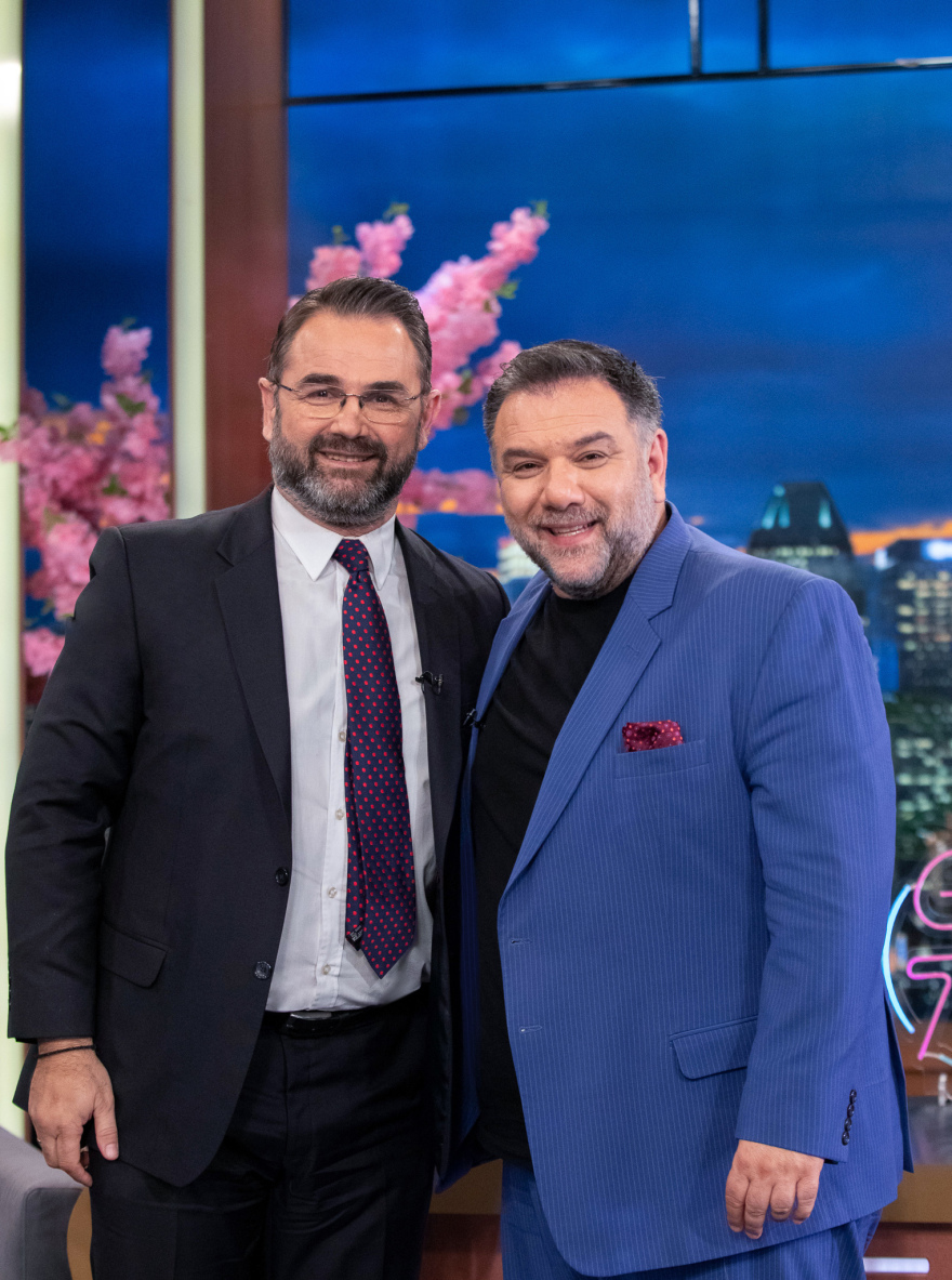 Βασίλης Τριανταφύλλου και Σταύρος Μπαλάσκας έρχονται στο «2night show»