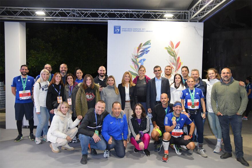 Ο ΟΠΑΠ στον παλμό του 39ου Αυθεντικού Μαραθωνίου της Αθήνας