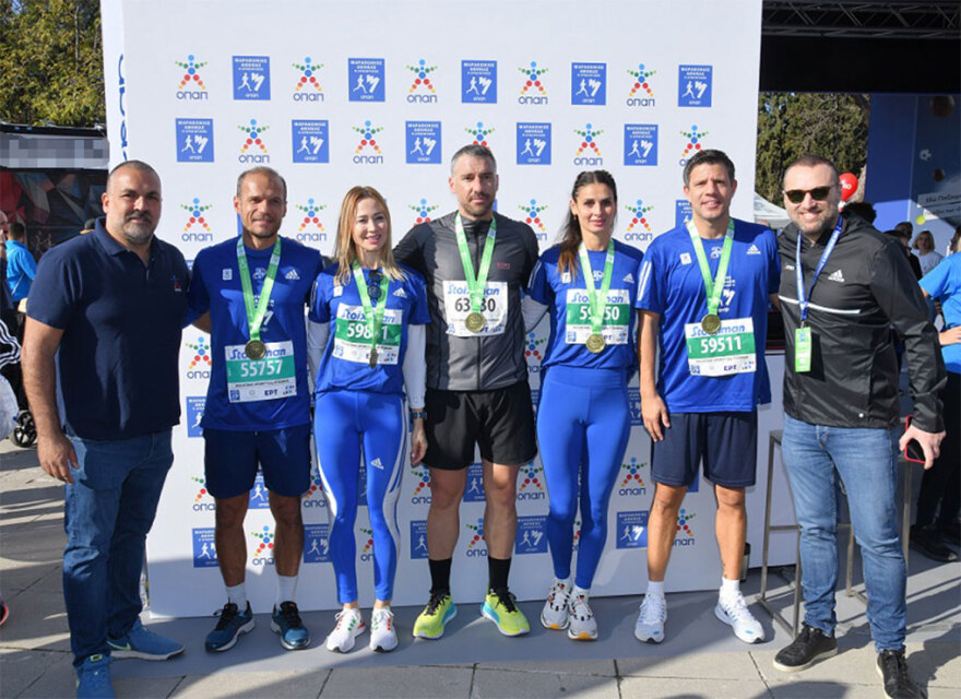 Ο ΟΠΑΠ στον παλμό του 39ου Αυθεντικού Μαραθωνίου της Αθήνας