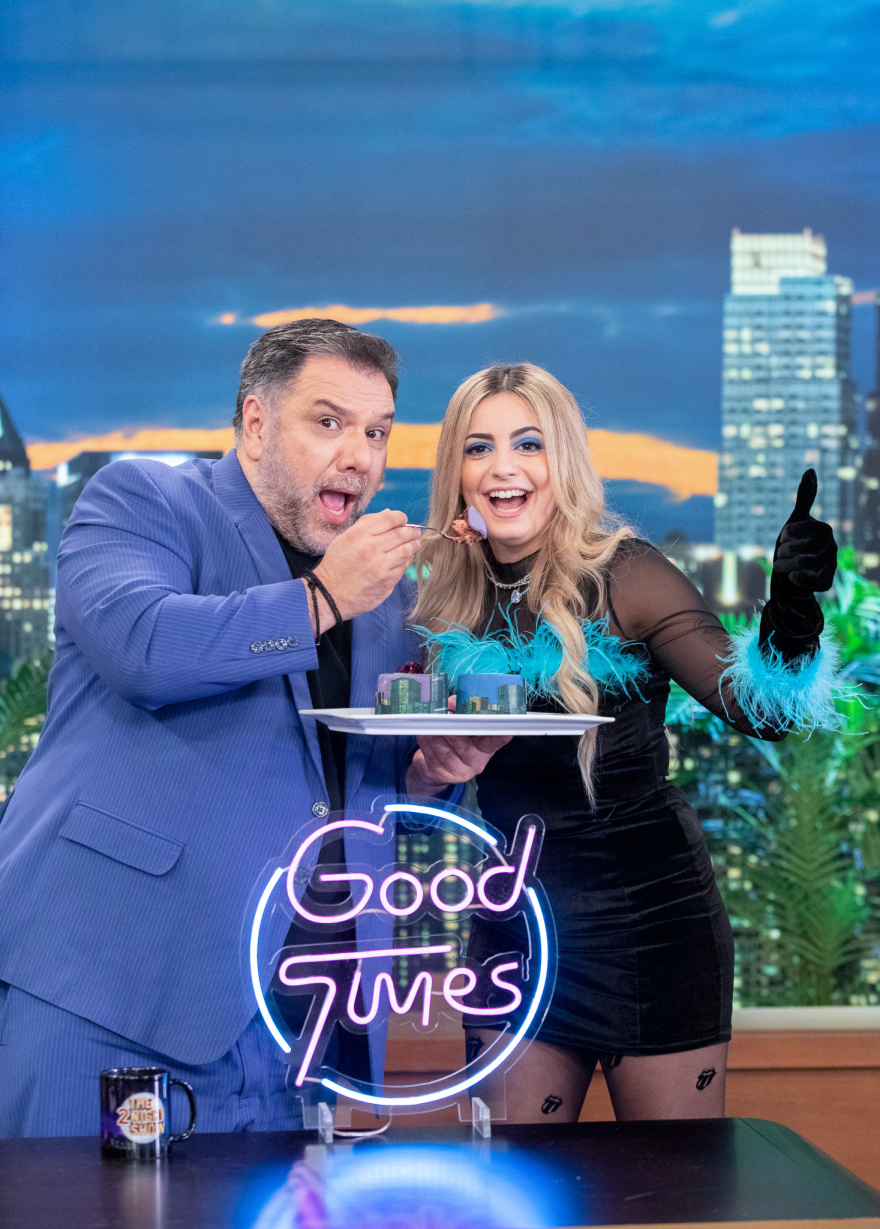 Daphne Lawrence, Τάκης Βλαστός και Χρύσα Παπά έρχονται στο «2night show» 