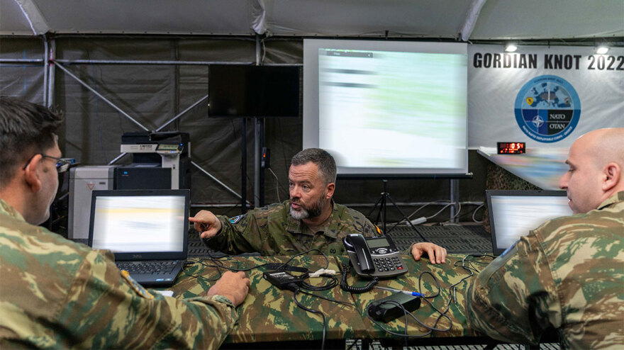 ΝΑΤΟ: Πραγματοποιήθηκε η άσκηση «GORDIAN KNOT 2022» στη Θεσσαλονίκη