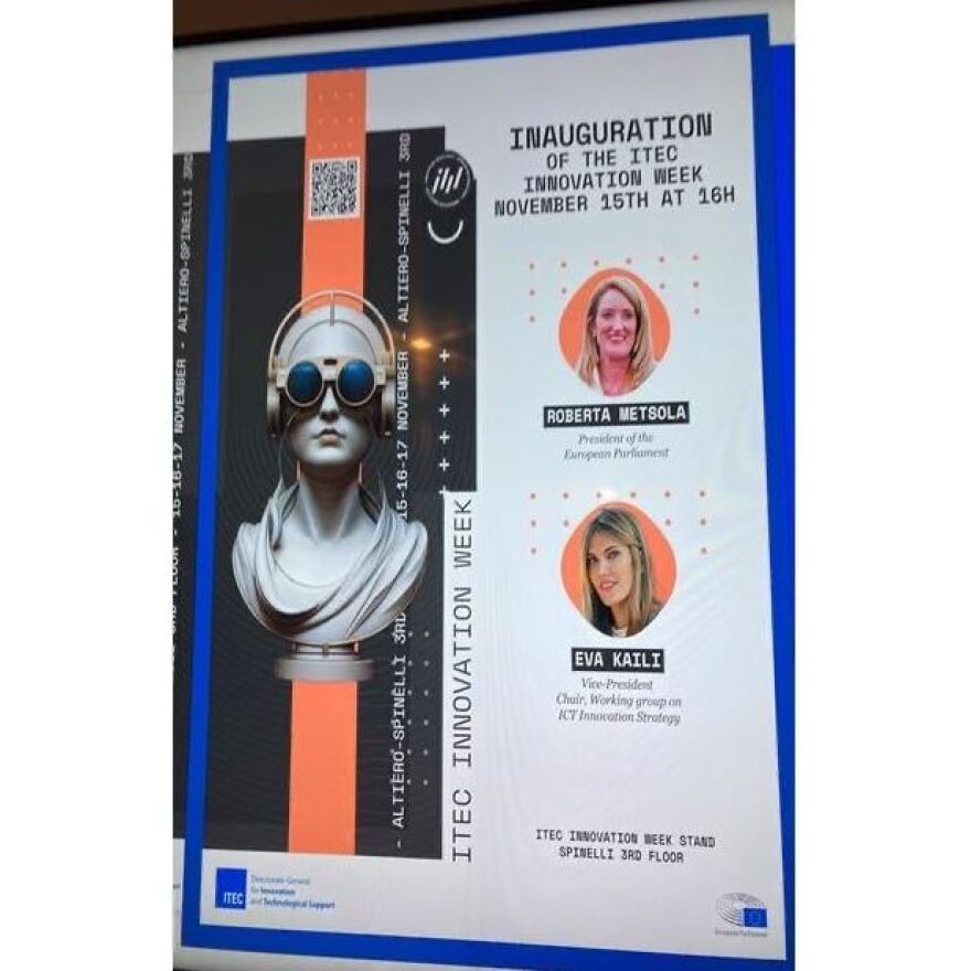 Εύα Καϊλή: H εβδομάδα καινοτομίας στο Ευρωκοινοβούλιο, ο Άστον Κούτσερ και η βασίλισσα του Βελγίου