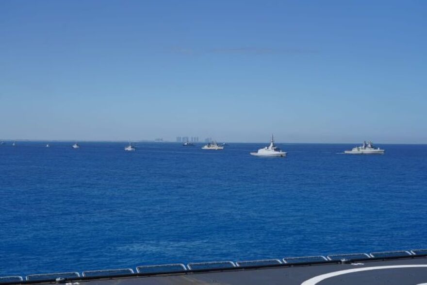 «Μέδουσα 12»: Εντυπωσιακές εικόνες από τη διακλαδική άσκηση Αιγύπτου, Ελλάδας, ΗΠΑ, Σαουδικής Αραβίας και Κύπρου