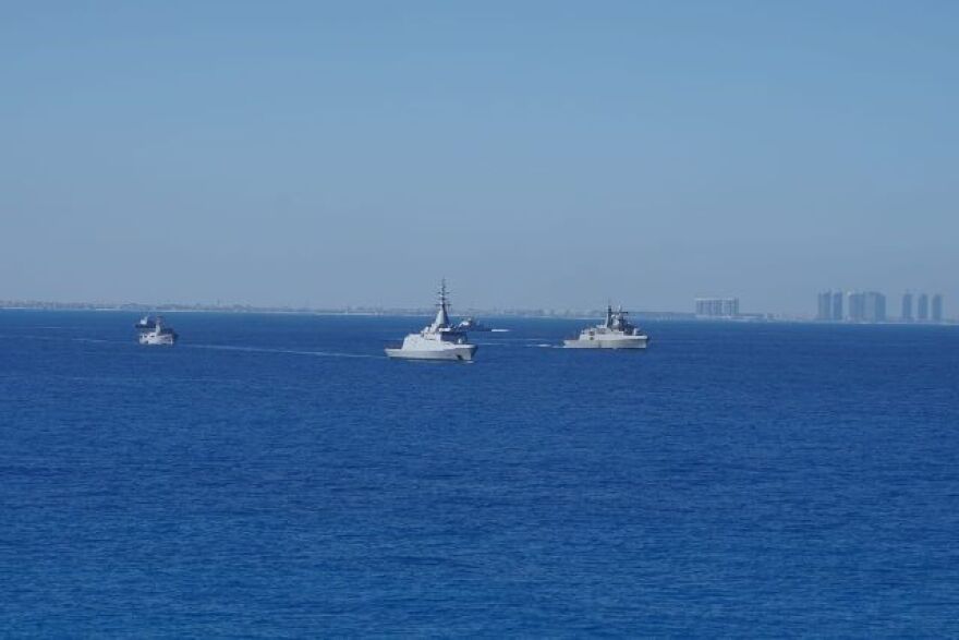 «Μέδουσα 12»: Εντυπωσιακές εικόνες από τη διακλαδική άσκηση Αιγύπτου, Ελλάδας, ΗΠΑ, Σαουδικής Αραβίας και Κύπρου