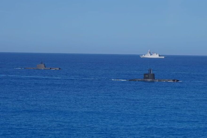 «Μέδουσα 12»: Εντυπωσιακές εικόνες από τη διακλαδική άσκηση Αιγύπτου, Ελλάδας, ΗΠΑ, Σαουδικής Αραβίας και Κύπρου