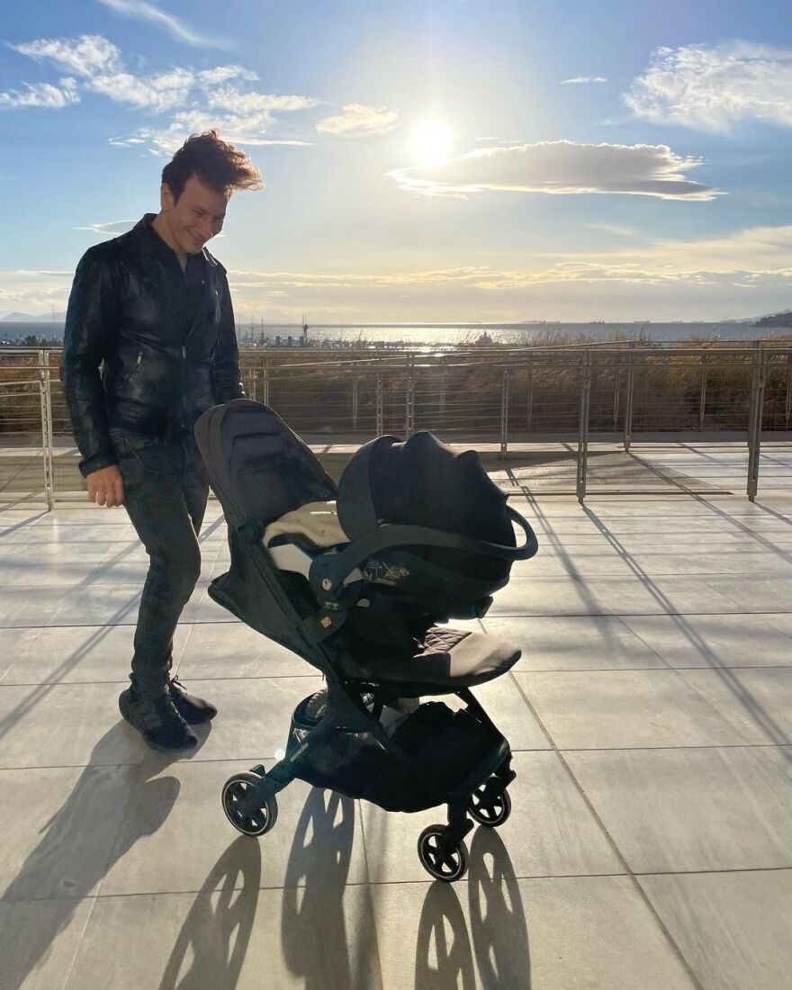 Μιχάλης Σαράντης: Η φωτογραφία με την κόρη του και η αφιέρωση που της έκανε