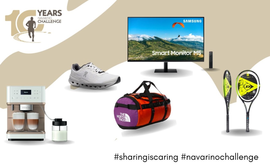 Navarino Challenge: «Sharing is Caring» - Η μεγαλύτερη αθλητική δημοπρασία για... καλό σκοπό