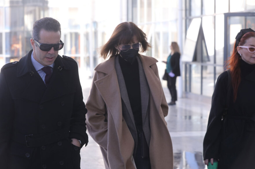 Δίκη Φιλιππίδη: Στο δικαστήριο Κάτια Δανδουλάκη και Λένα Δροσάκη