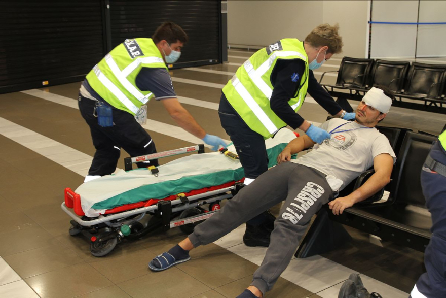 Ασκηση για απειλή «βρώμικης βόμβας» με ομηρία στο αεροδρόμιο Θεσσαλονίκης