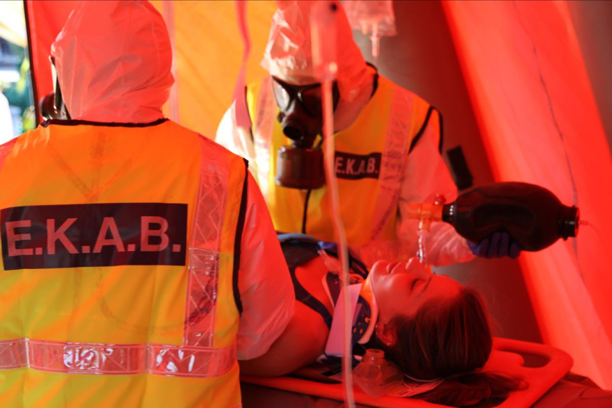 Ασκηση για απειλή «βρώμικης βόμβας» με ομηρία στο αεροδρόμιο Θεσσαλονίκης