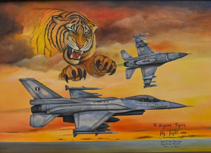 Στις αεροπορικές βάσεις Ανδραβίδας και Άραξου ο Χαρδαλιάς - Δείτε φωτογραφίες